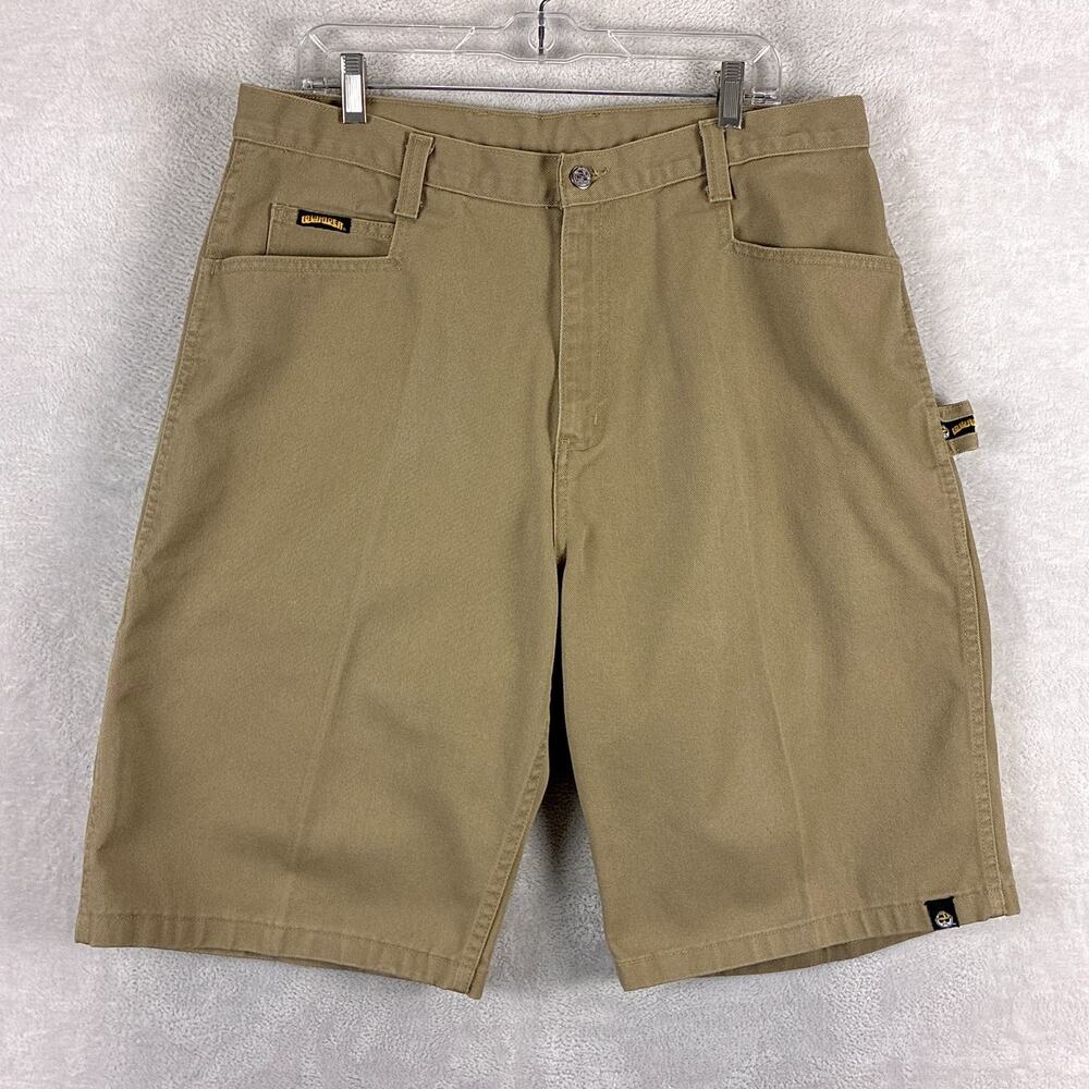 VTG Lowrider Shorts Mens 38 Brown Carpenter Grunge Streetwear Skate SoCal Y2K